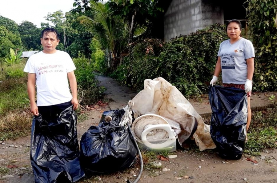 CAMPA&Ntilde;A DE RECOJO Y ELIMINACI&Oacute;N DE CRIADEROS DE ZANCUDO EN LA PROVINCIA DEL MANU