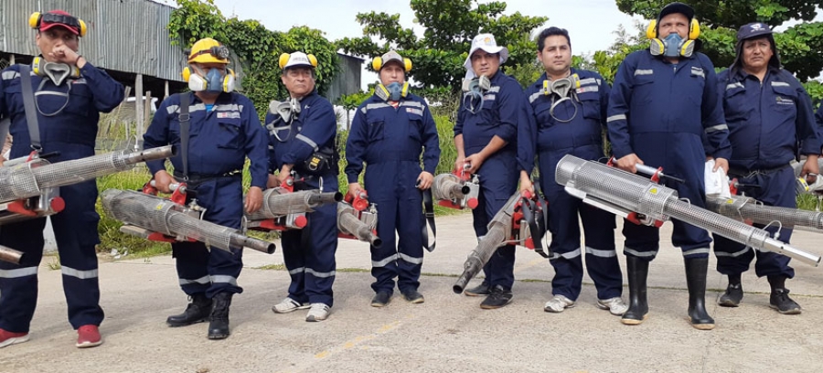 MINSA TRASLADA BATALL&Oacute;N DE FUMIGADORES PARA PROTEGER 24 MIL VIVIENDAS CONTRA EL DENGUE EN MADRE DE DIOS