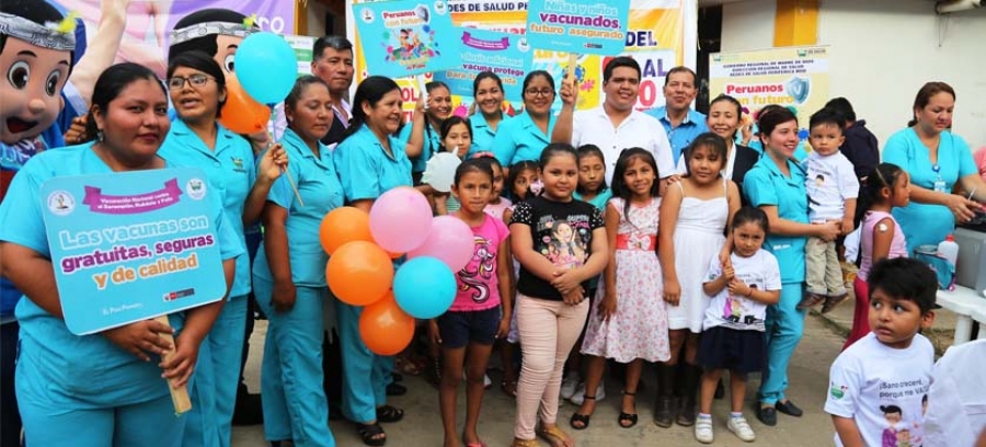 LANZAMIENTO DE LA CAMPA&Ntilde;A DE BARRIDO NACIONAL DE VACUNACI&Oacute;N.