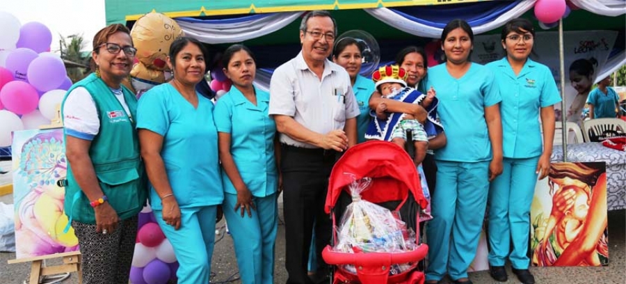 DIRESA Y REDES DE SALUD REALIZARON ACTIVIDAD PARA PROMOCIONAR LA LACTANCIA MATERNA EN MADRE DE DIOS