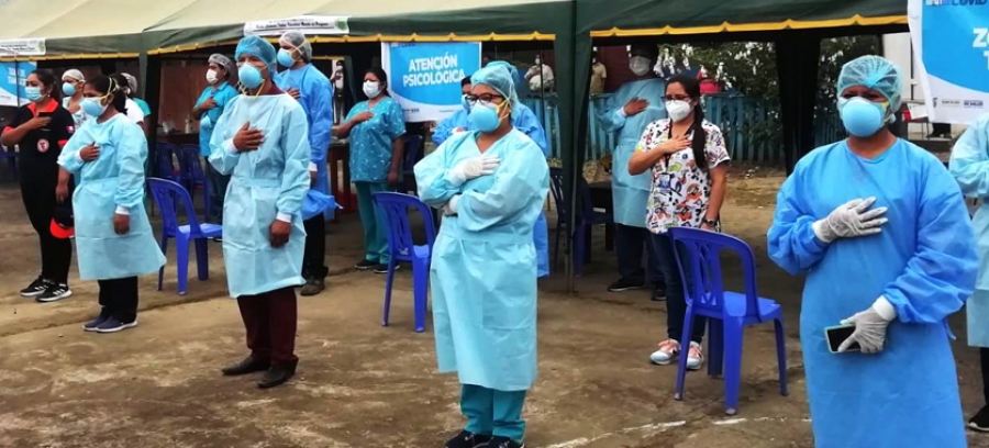 Continuando con la operaci&oacute;n Tayta, en el distrito de Inambari