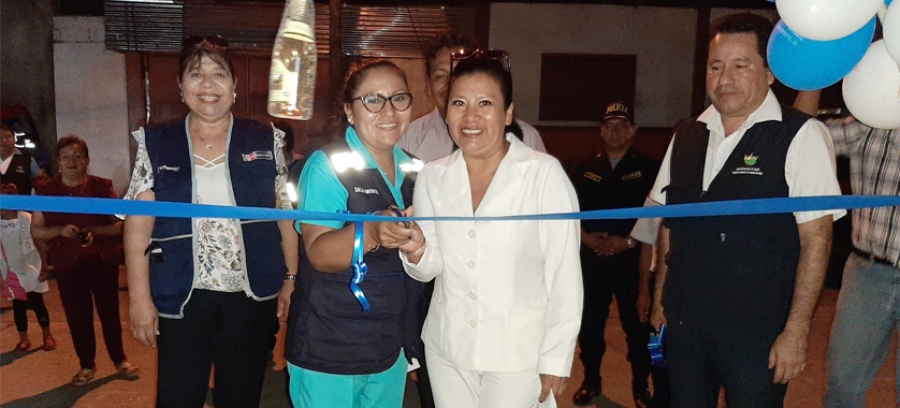 SE INAUGURO MODERNO CENTRO DE SALUD MENTAL COMUNITARIO MAZUKO