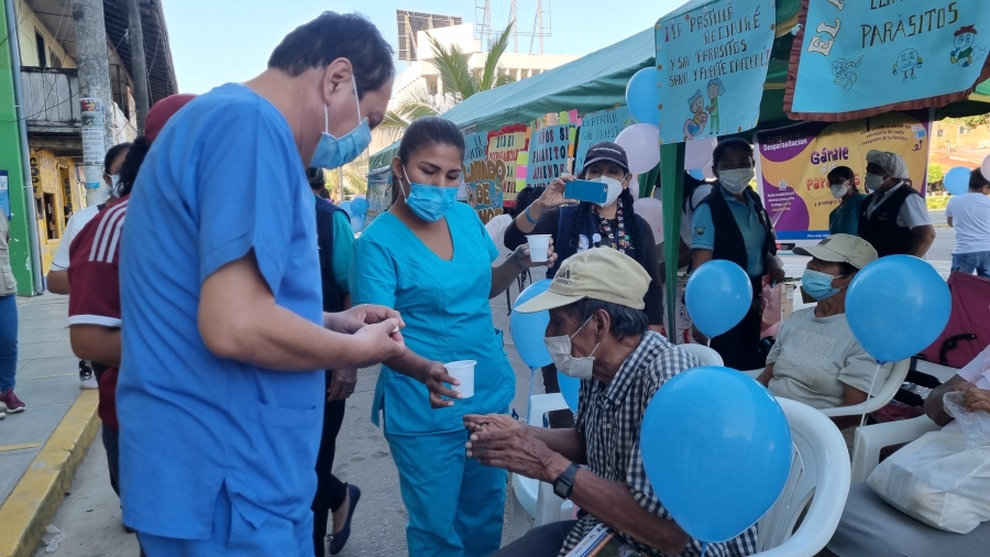 SE INICIO CAMPA&Ntilde;A DE DESPARASITACI&Oacute;N EN MADRE DE DIOS